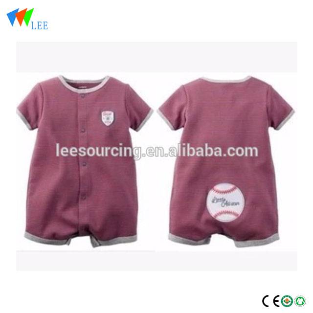 Manufacturing Companies for Child Pants - New design baby romper 100% cotton short sleeve for summer clothes – LeeSourcing