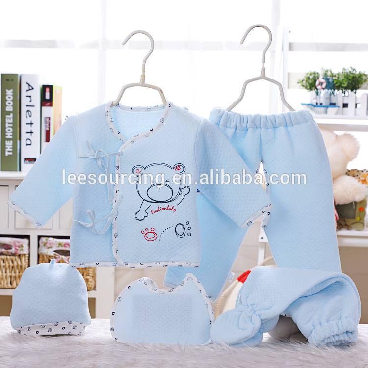 Χονδρικό νεογέννητο μωρό ρούχα σετ δώρου βαμβακιού μωρών