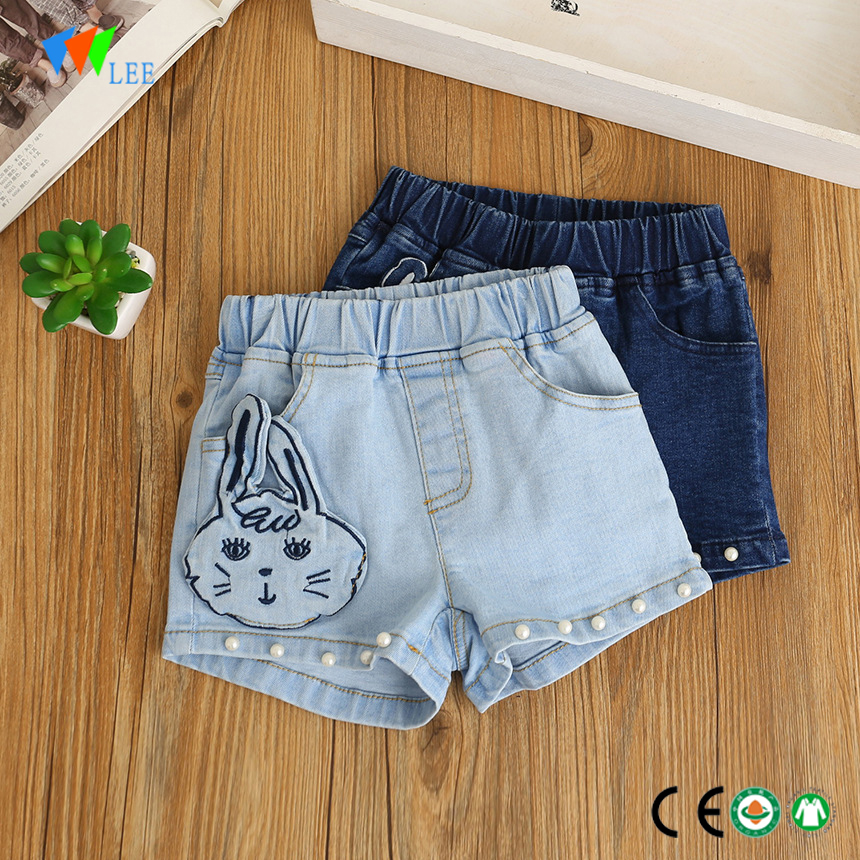 OEM China Jeans Denim - summer cotton kids shorts comfortable jeans girls simple shorts wholesale – LeeSourcing