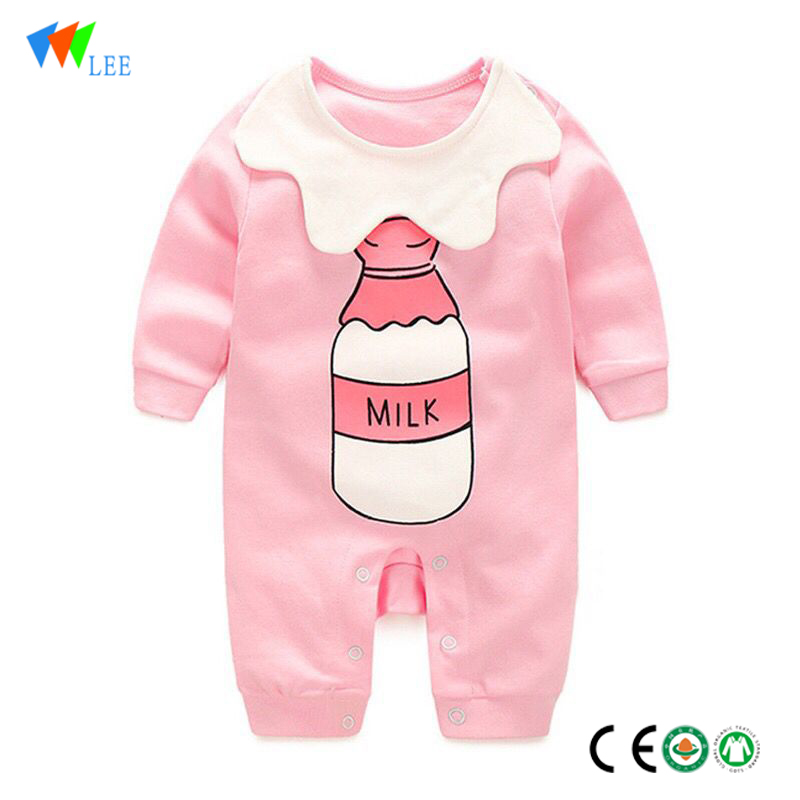 New fashions cotton infant romper long-sleeved knitted baby romper