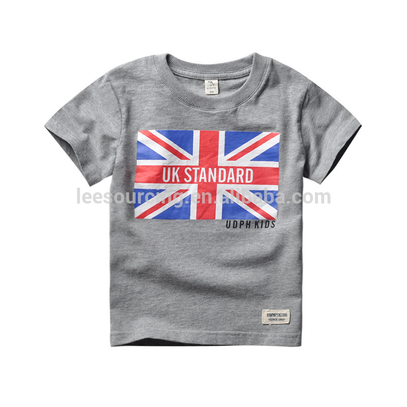 Baby jersey t shirt tee 100% cotton toddler clothes printed kids wear