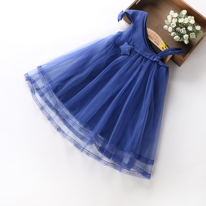 Nowa sukienka z koronki projekt księżniczka córeczka ubrań strój wholesales najnowsze wzory Dzieci przebierają