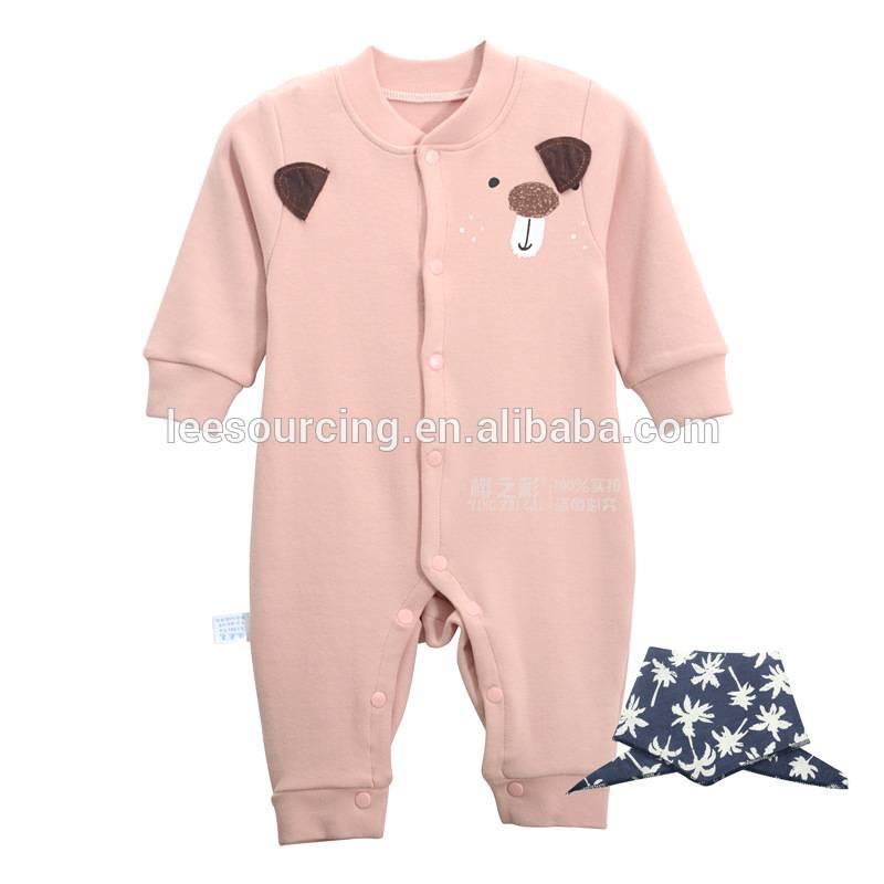 Baby girl playsuit infant100% cotton jumpsuit for spring