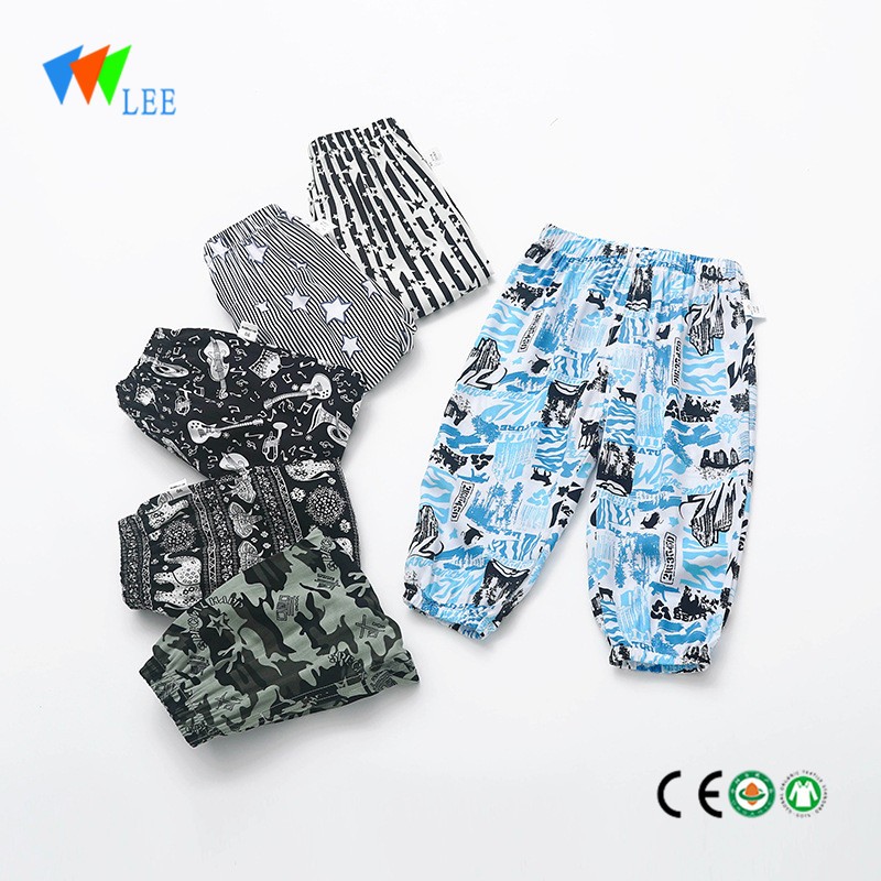 Infant leggings summer foreign trade children's clothing new mosquito thin section small fresh Featured Image