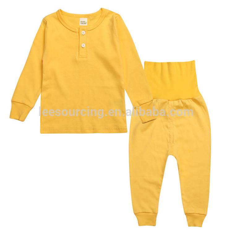 Baby infant cotton pajama boys 2 pieces clothes sets