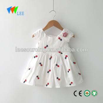 Wholesale Price Girls Cosplay Dress - Baby girls cotton dress white cotton dress baby poplin cotton dress – LeeSourcing