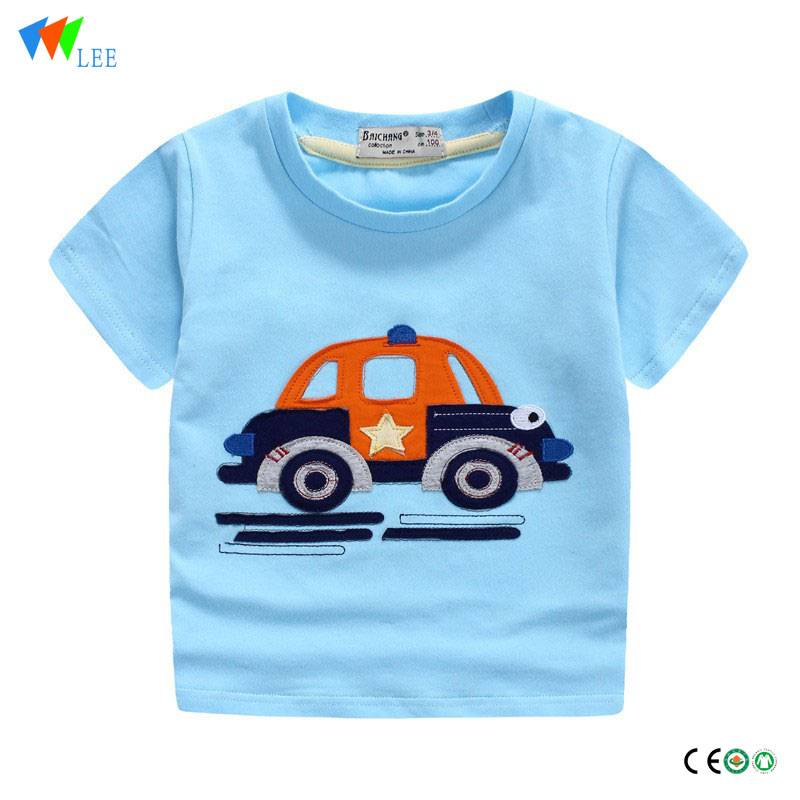 OEM/ODM China Casual Boy 2 Pcs Sets - 100% cotton soft and comfortable fashion summer boys kids t-shirts design – LeeSourcing