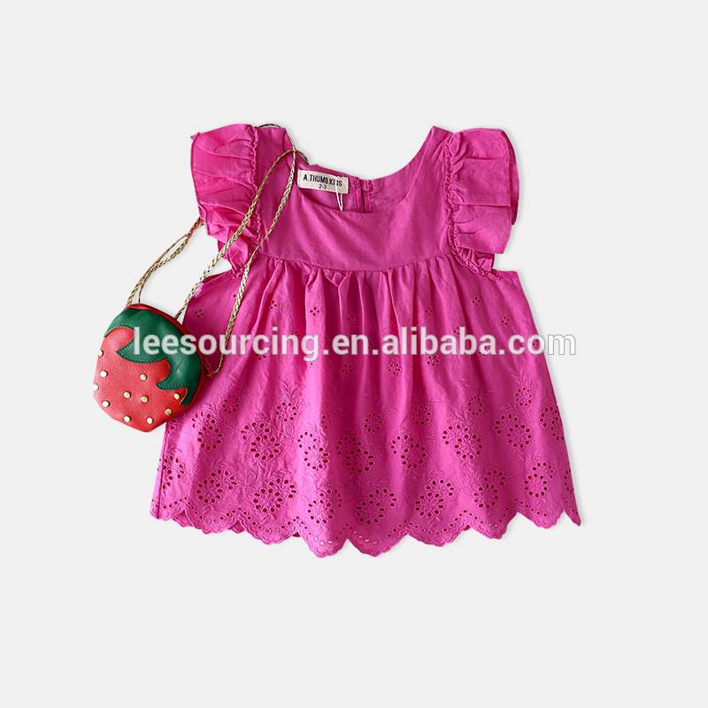 100% Original 3 Pcs Baby Clothing Set - Europe style baby girl cotton shirt ruffle sleeves clothes blouse and top – LeeSourcing