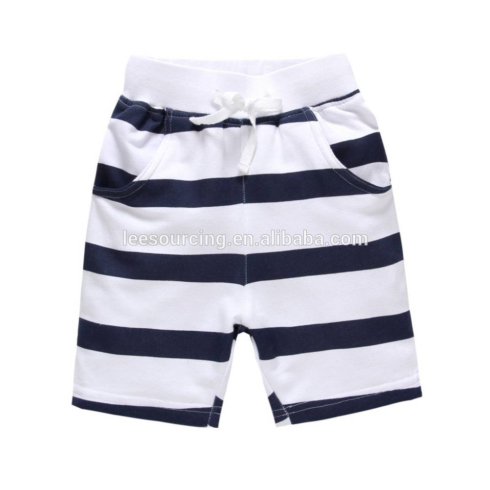 New Delivery for Girl Dress - Wholesale summer fashion baby boy cotton stripe shorts kids beach wear – LeeSourcing