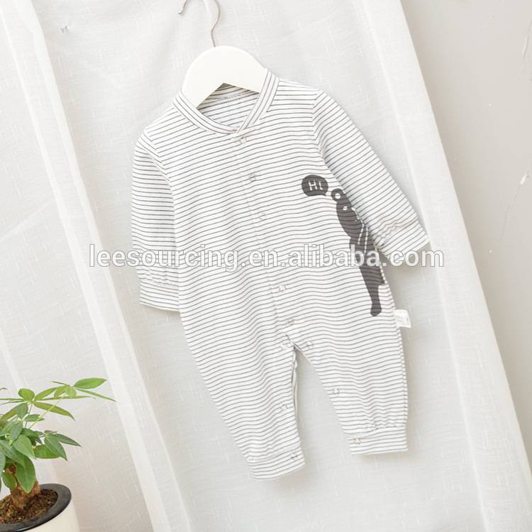 Cotton Baby Romper Animal Pattern Cute Jumpsuit Long Sleeve Baby Boy Onesie