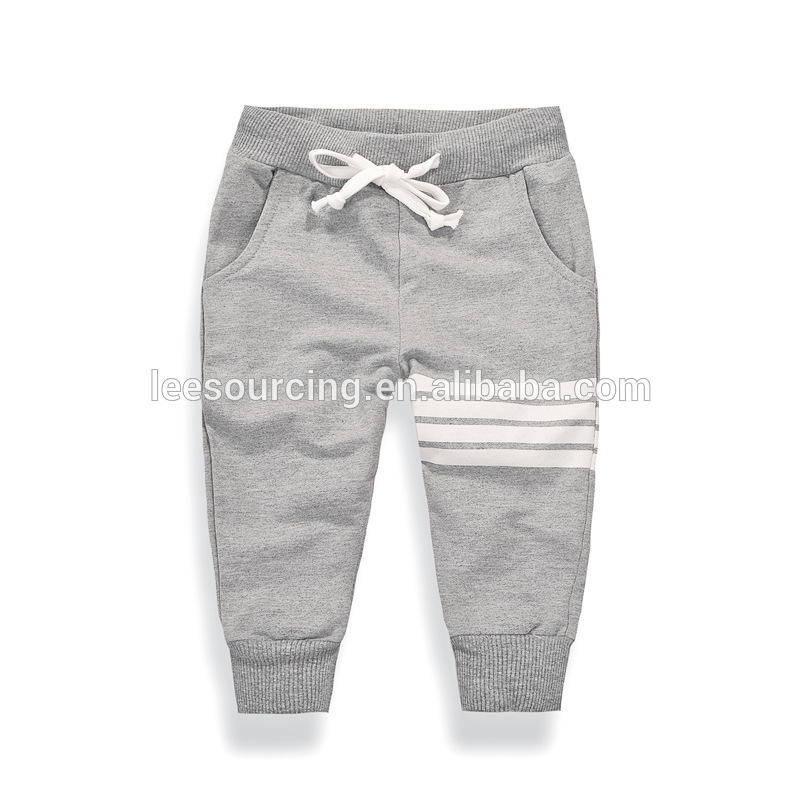 Spring style high quality cotton sports trousers boys pants
