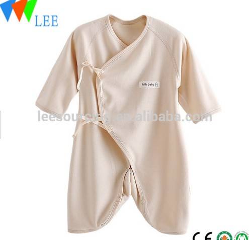 wholesale hot sale baby organic bamboo romper long-sleeved comfortable baby rompers wholesale baby clothes