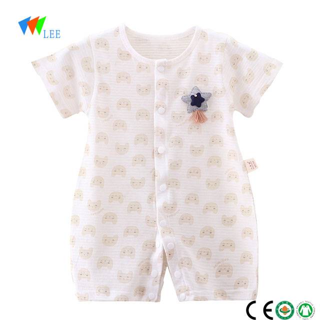 wholesale summer newborn baby body clothes romper