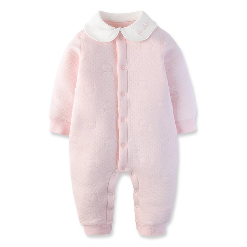 Wholesale knit 100% organic cotton blank baby clothes child garment Custom Baby Grow Bodysuit