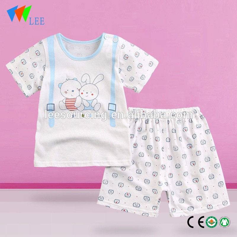 New summer cotton summer baby clothes sets
