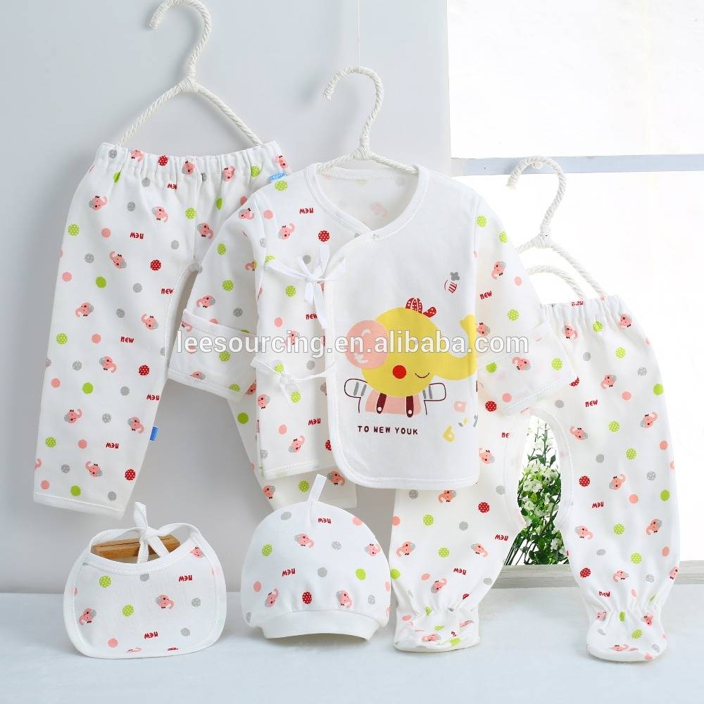 High quality spring style newborn hot sale baby clothing sets