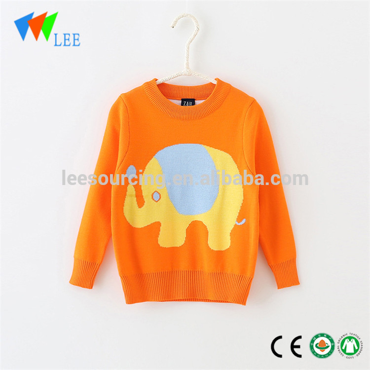 Discount wholesale Cardboard Box For Clothes - Wholesale Custom Printed Knitting Patterns Children Cartoon Sweater – LeeSourcing