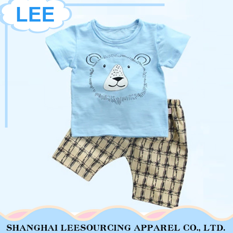 Low MOQ for Western Girls Outfit - 2017 High Quality Children Little Boys Cotton Clothing Set – LeeSourcing