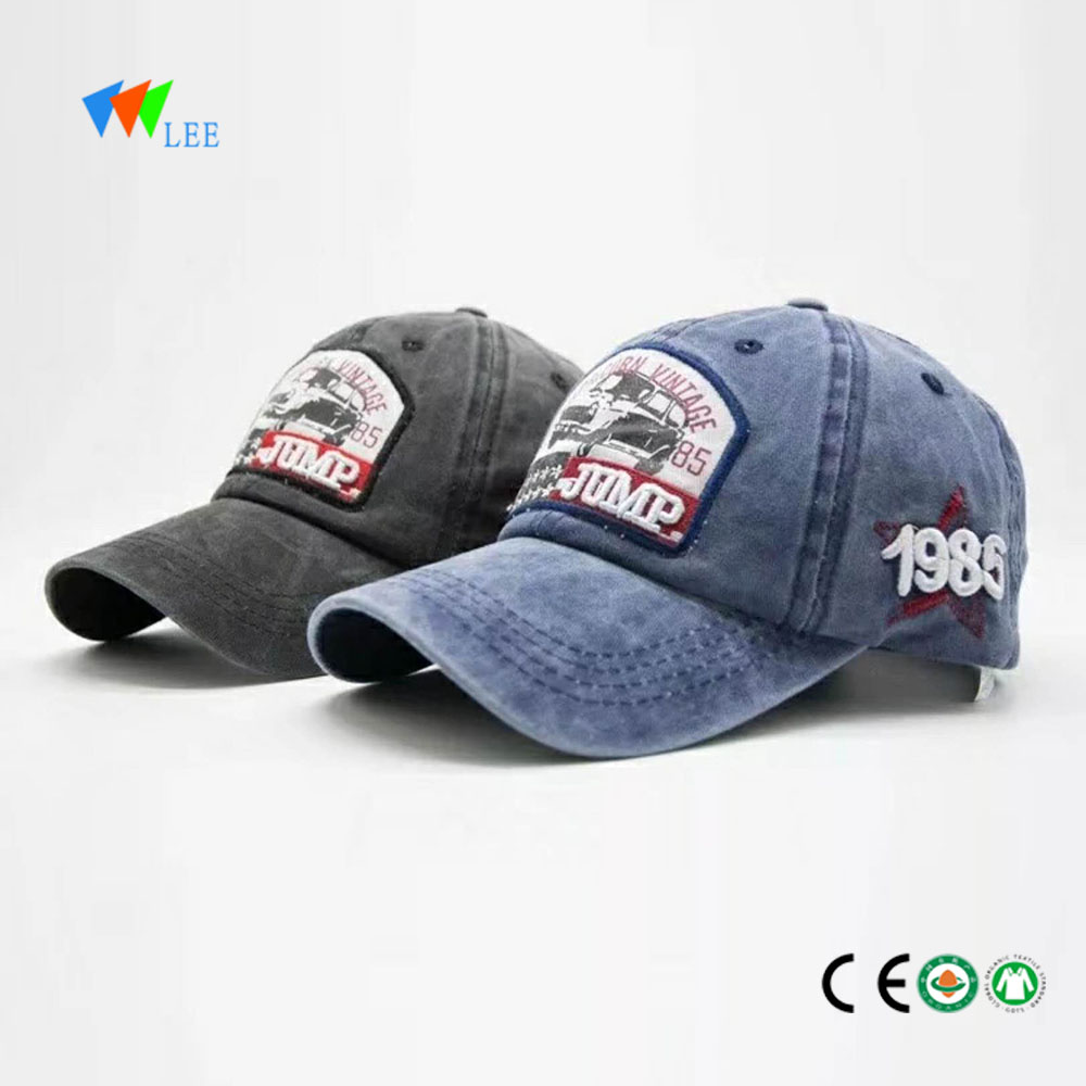 high quality cotton embroidery baseball cap manufacturer