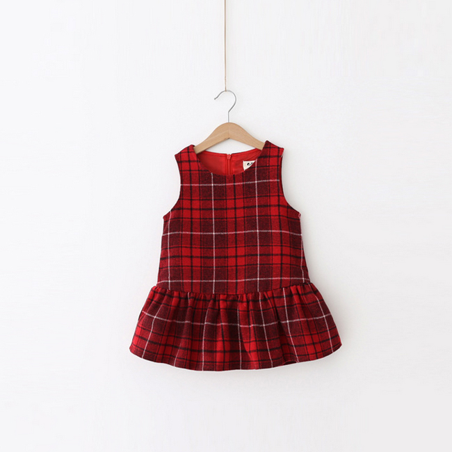 2017 New hágæða Girls Formleg Shirt Baby Dress