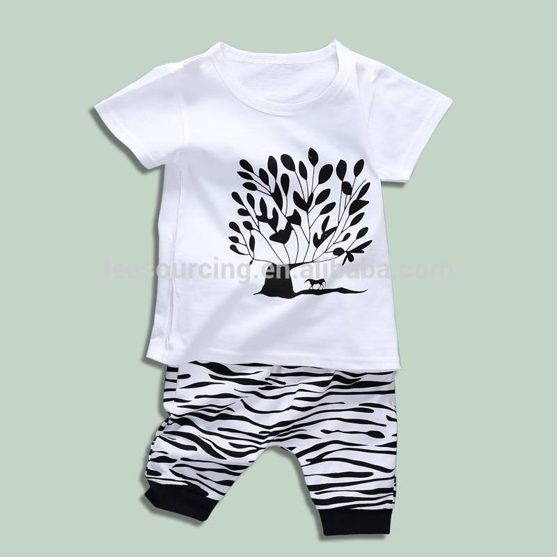 Summer Wholesale Cotton Boys Children's T-shirts and trousers