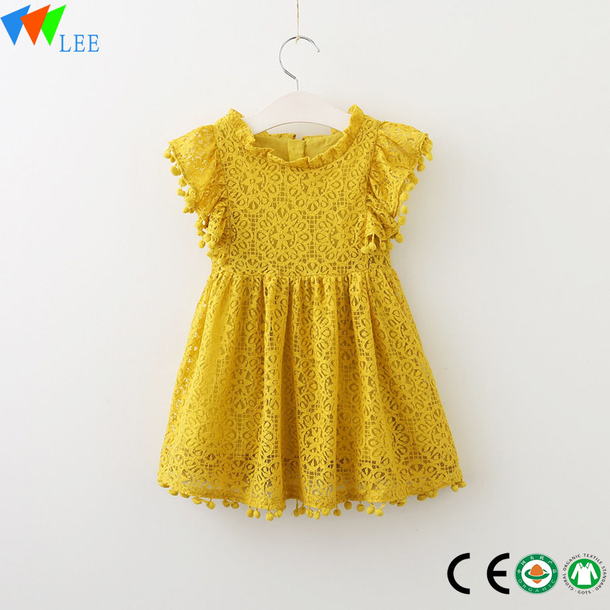 Good quality Elastic Waist Shorts - Cute New Kids Flower girl Dress Fashion Baby Girl Dresses Children dress – LeeSourcing