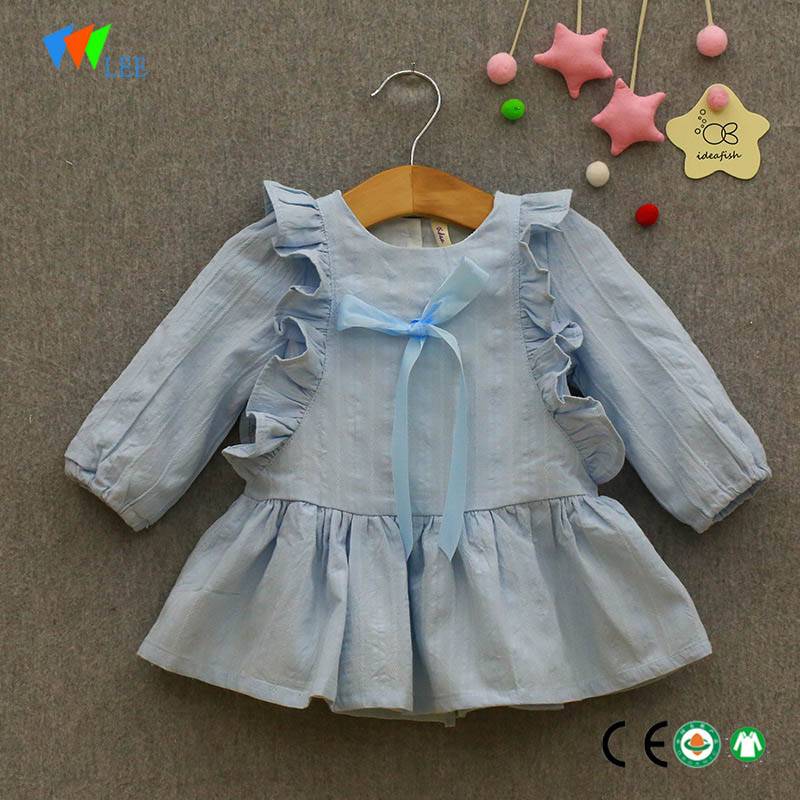 Hot sale new style cotton kids dress baby dress girls wholesale