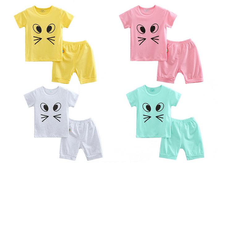 Bebek Giyim Kısa Kollu Bebek özel t shirt