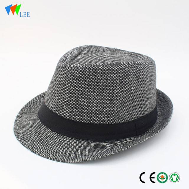 wholesale blank fedora felt custom hat caps new fashionable