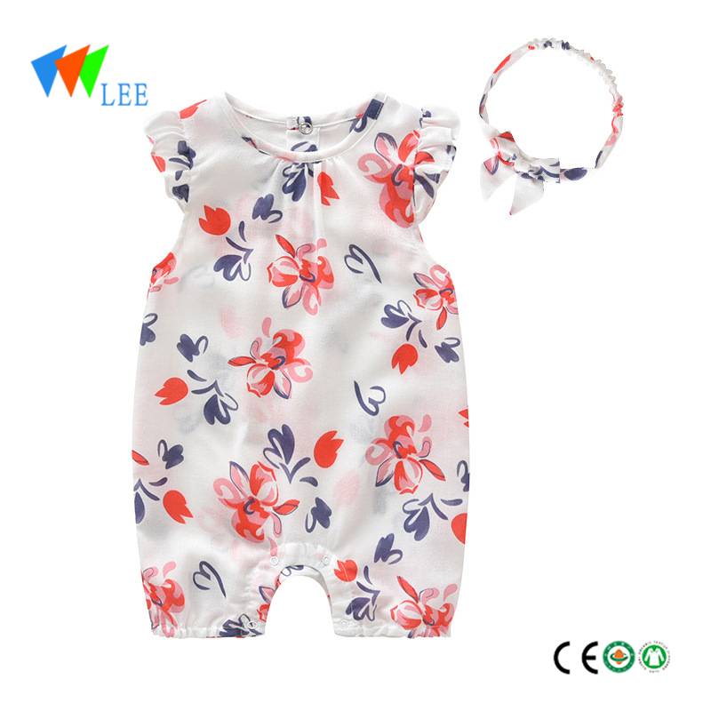 baby girl romper infant summer clothing toddler play suit