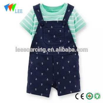 2018 wholesale price Sportswear Pants - 100% cotton western style top and short summer baby clothes set – LeeSourcing