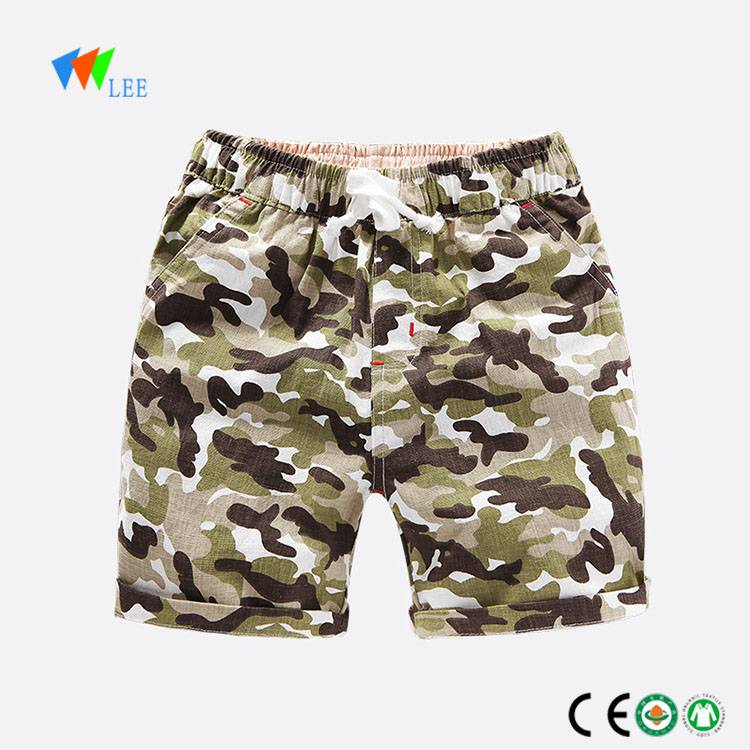 china manufacture fashion design summer beautiful boys baby simple shorts printing wholesale