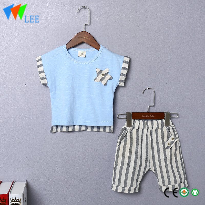 Best-Selling Child Panty Models - 100%cotton baby boy's casual summer  babies clothing sets applique star – LeeSourcing manufacturers and  suppliers