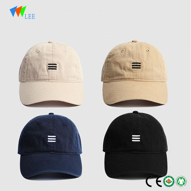 OEM China Boys Jeans - new design 6 panel custom logo embroidery baseball cap – LeeSourcing