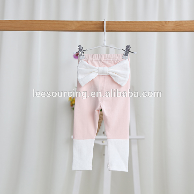 Wholesale high quality cotton girls toddler leggings