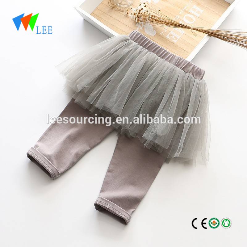 Factory making Baby Mesh Girls Dress - children boutique girls clothing cotton pants skirt leggings wholesale – LeeSourcing