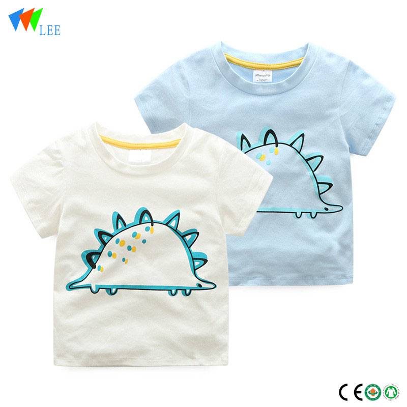 Leading Manufacturer for Baby Girl Pant - Wholesale summer new style soft T-shirt casual boys kids T-shirt – LeeSourcing