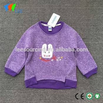 Manufactur standard Animal Flatware Set - Girl Fashion Outwear Kids Clothes Ruffle Raglan Sleeve Pullover Wholesale Sweatshirt – LeeSourcing