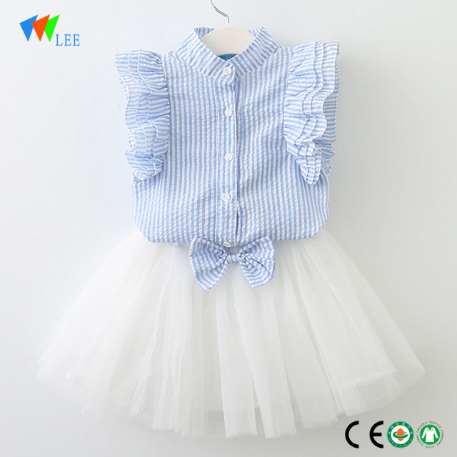 whale 100 % cotton boutique clothing sets for baby girl