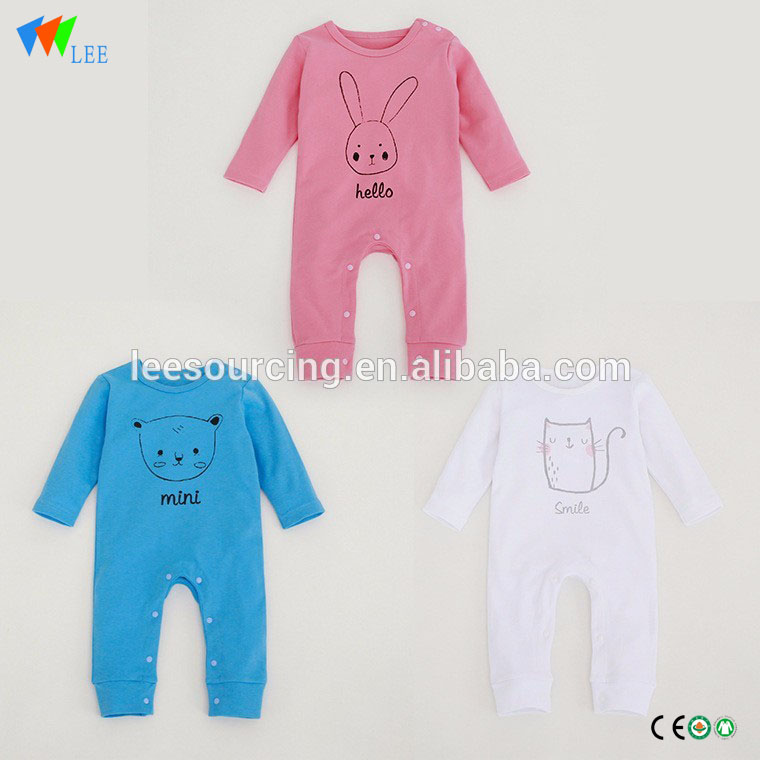 Wholesale comfortable baby bodysuit organic cotton baby onesie