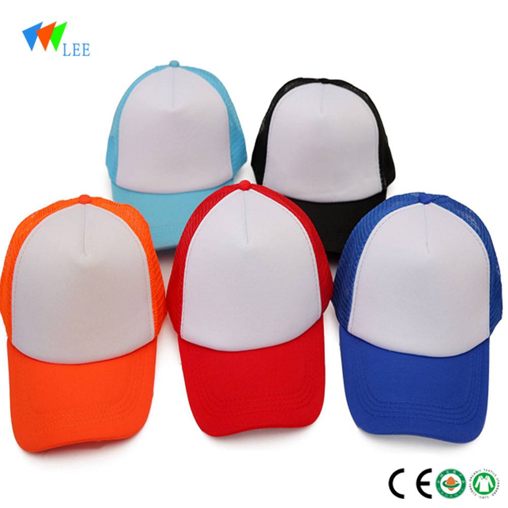 6 panel baseball cap hats without logo wholesale