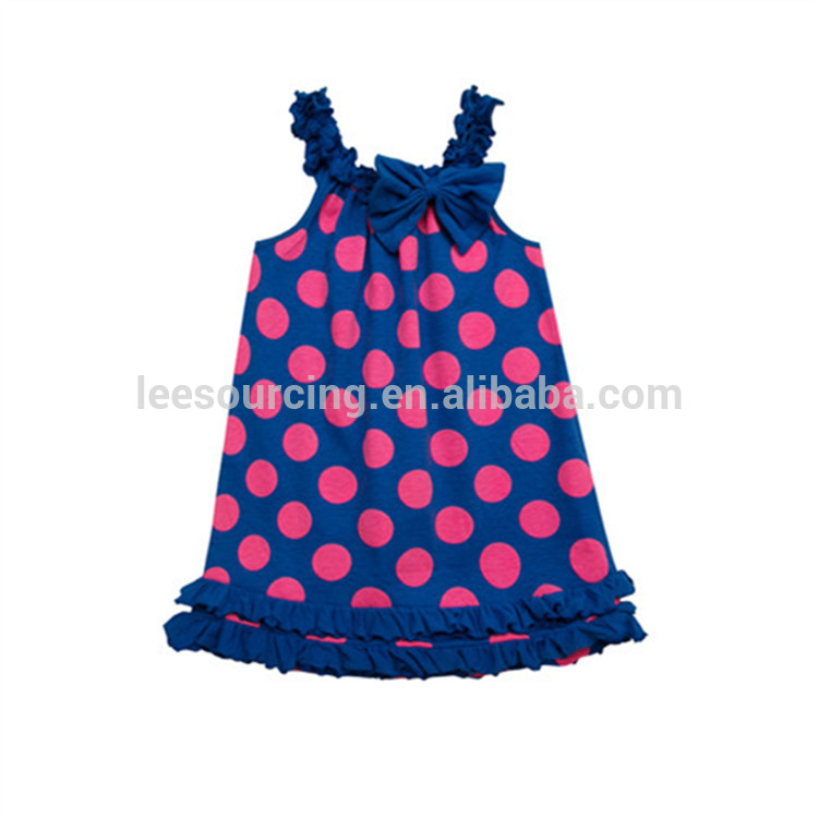 Beautiful Children Dress Ruffle Baby Girl Pettiskirts Dresses With Bow Suspender Skirt