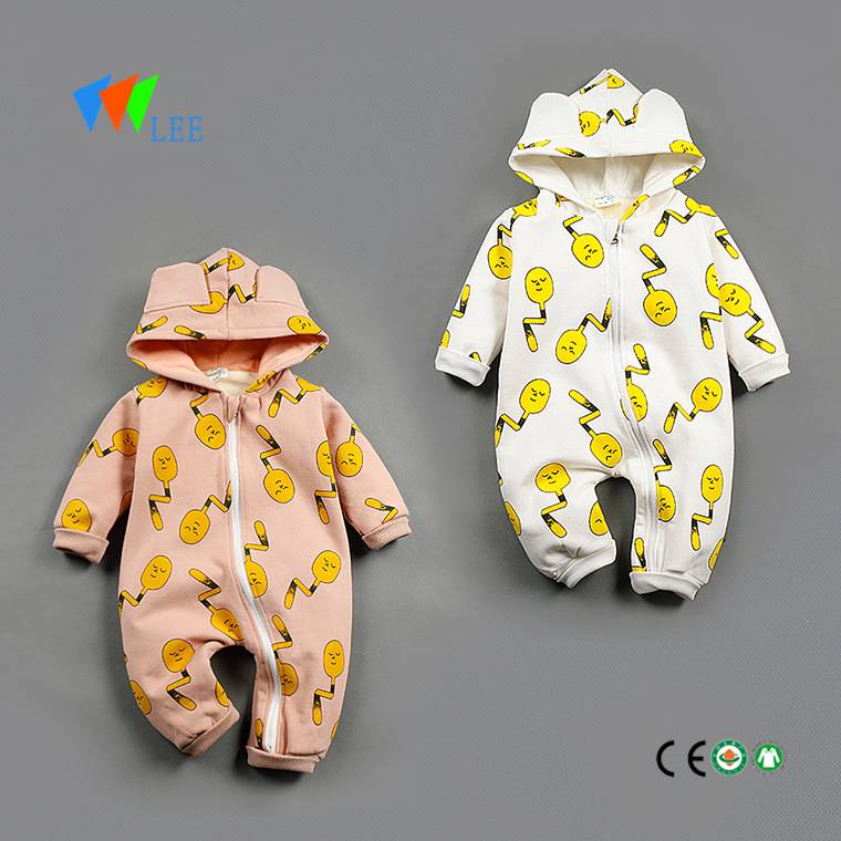 Wholesale soft long sleeve baby cotton romper