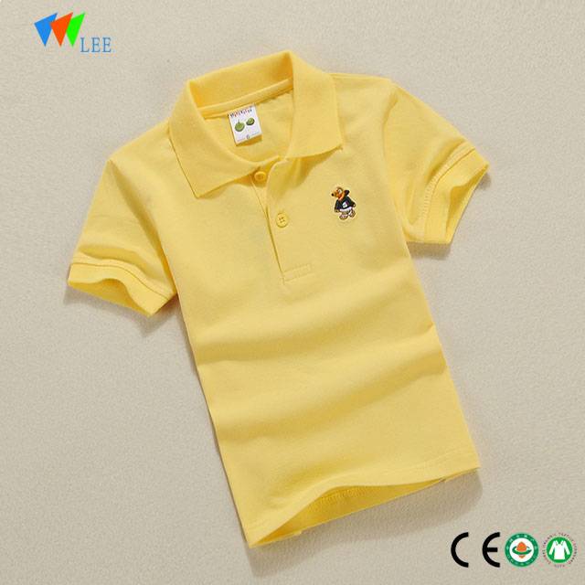 wholesale fashion polo shirt for baby boys kids