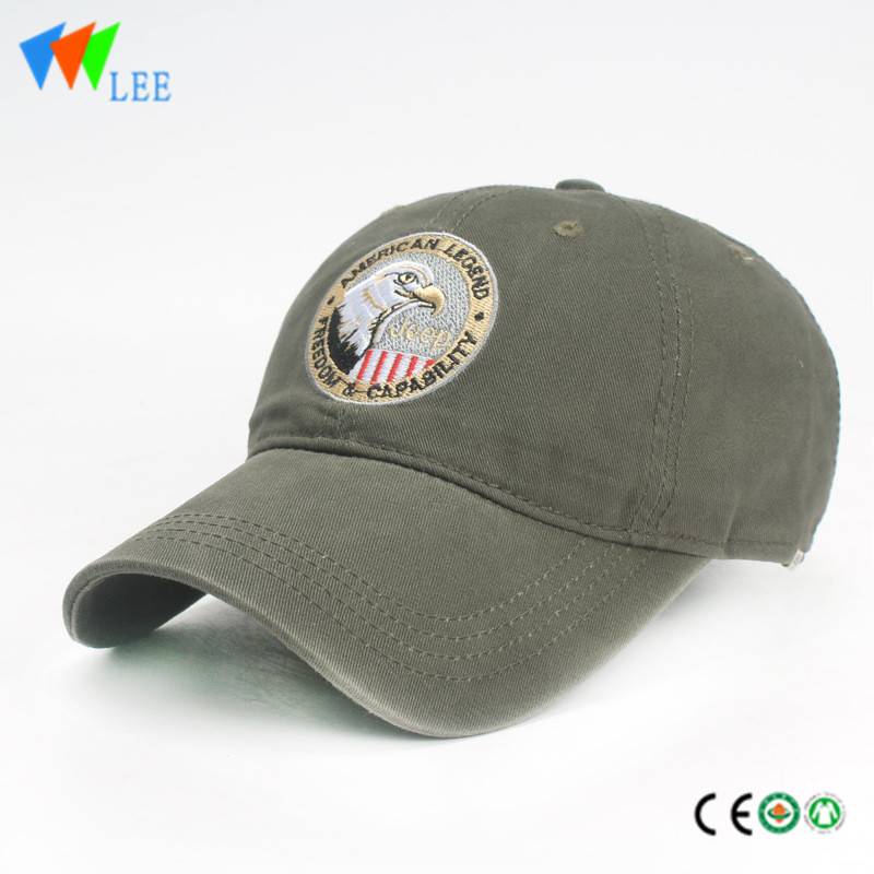 China wholesale Boys Wear Cotton Pants - high quality custom logo 6 panel baseball cap chicago clips closed back – LeeSourcing