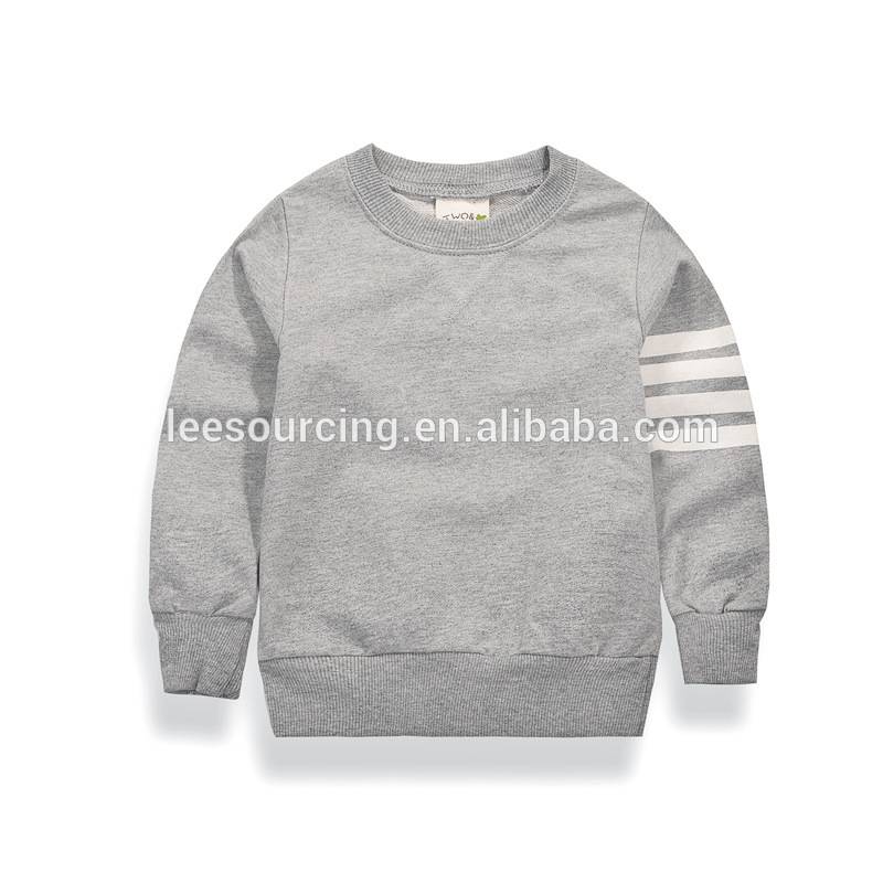 OEM/ODM Manufacturer Girls Down Coat - Wholesale soft warm fashion cotton baby boy crewneck sweatshirt – LeeSourcing