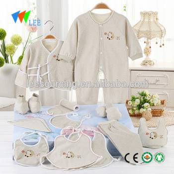 Good quality Kids Cotton Buckle Coats - baby organic cotton infant clothing newborn baby gift set – LeeSourcing