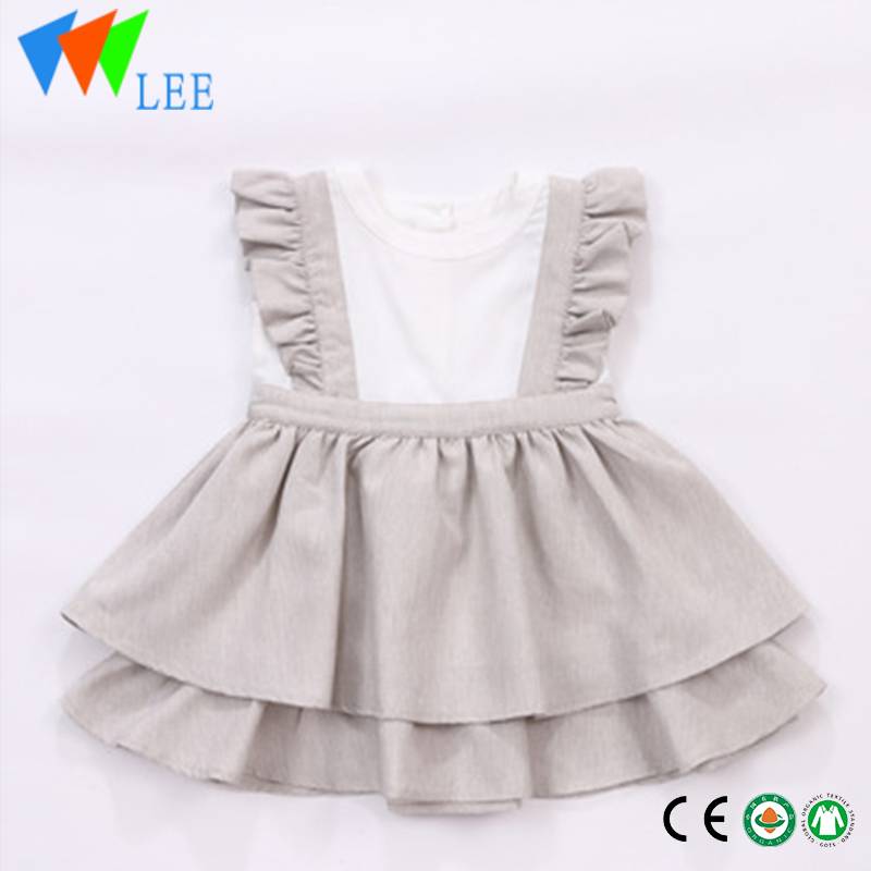 wholesale fancy baby ruffle dress