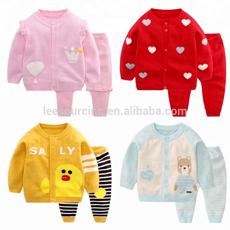 Wholesale summer printing girls kids clothes clothing set