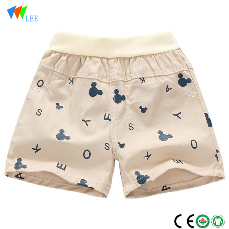 china manufacture fashion design comfortables summer kids shorts shorts with pattern baby shorts wholesale